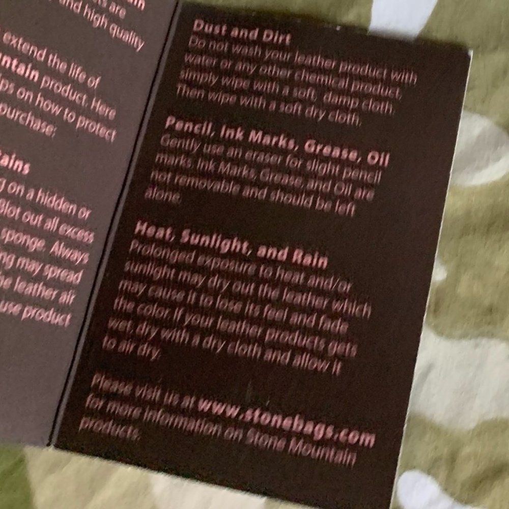 Stone Mountain GENUINE Deep Purple Leather Shoulder Bag NWT - Picture 8 of 15